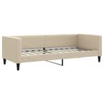 Casa si Gradina - Mobilier - Paturi si accesorii - Paturi - Pat de zi cu extensie, crem, 80x200 cm, textil - Infinity.ro