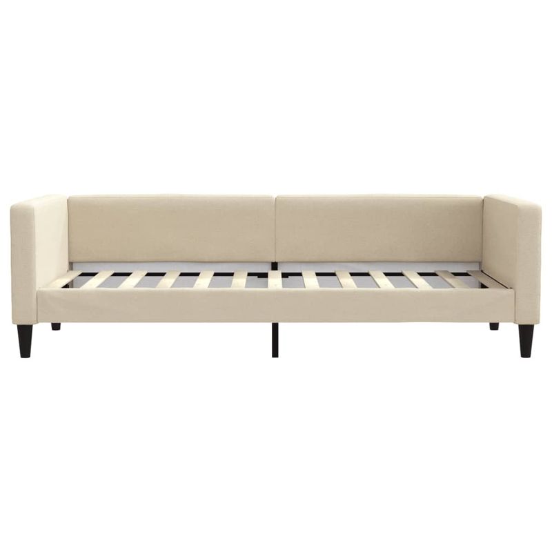 Casa si Gradina - Mobilier - Paturi si accesorii - Paturi - Pat de zi cu extensie, crem, 80x200 cm, textil - Infinity.ro
