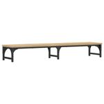 PC, gaming si accesorii - Desktop PC & monitoare - Accesorii monitoare - Suport de monitor stejar sonoma 105x23x15,5 cm lemn compozit - Infinity.ro