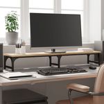 PC, gaming si accesorii - Desktop PC & monitoare - Accesorii monitoare - Suport de monitor stejar sonoma 105x23x15,5 cm lemn compozit - Infinity.ro