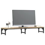 PC, gaming si accesorii - Desktop PC & monitoare - Accesorii monitoare - Suport de monitor stejar sonoma 105x23x15,5 cm lemn compozit - Infinity.ro