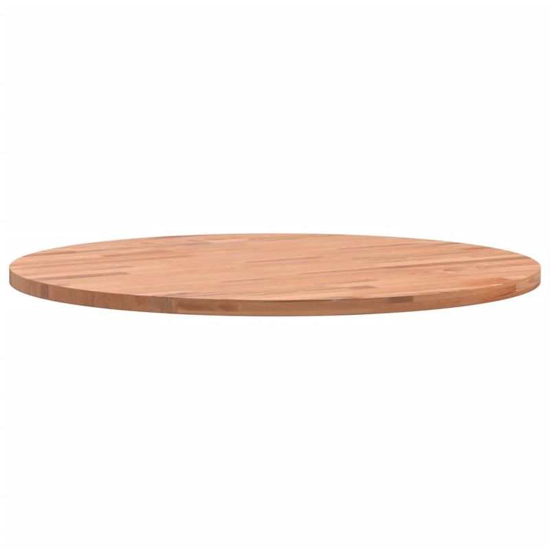 Casa si Gradina - Mobilier - Feronerie si accesorii mobila - Blat de masa rotund, diametru 50x1,5 cm, lemn masiv de fag, maro - Infinity.ro