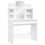 Casa si Gradina - Mobilier - Comode si corpuri - Masute de toaleta - Masa de toaleta cu LED-uri albe, 96x40x142 cm - Infinity.ro