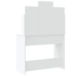 Casa si Gradina - Mobilier - Comode si corpuri - Masute de toaleta - Masa de toaleta cu LED-uri albe, 96x40x142 cm - Infinity.ro
