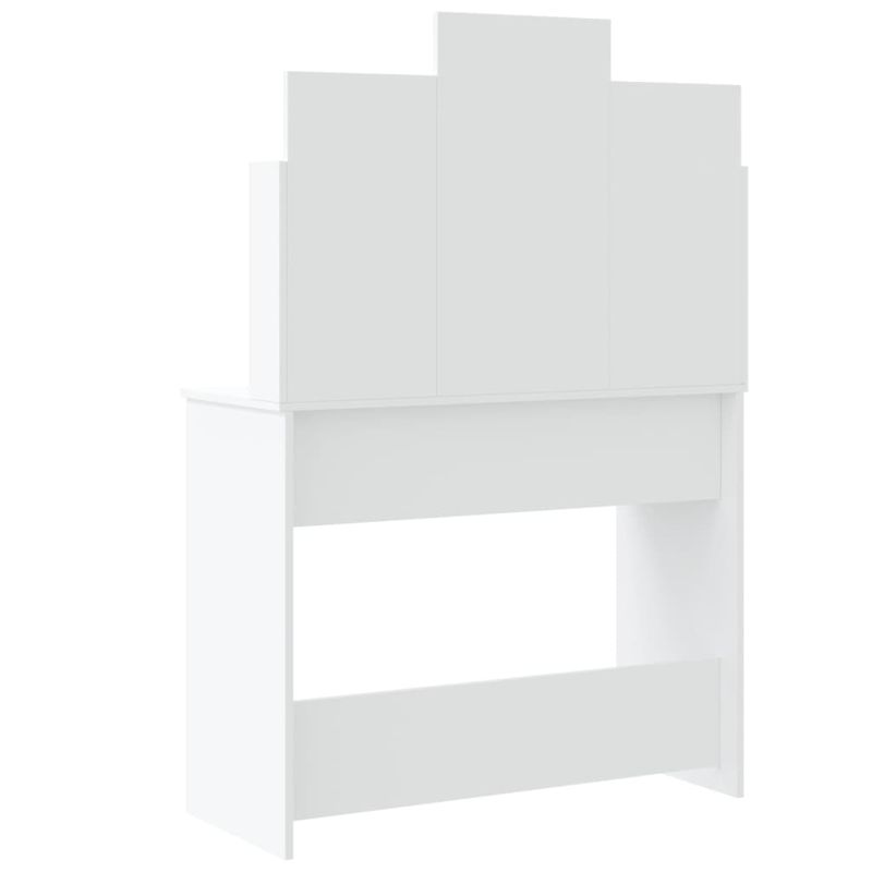 Casa si Gradina - Mobilier - Comode si corpuri - Masute de toaleta - Masa de toaleta cu LED-uri albe, 96x40x142 cm - Infinity.ro