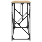 Casa si Gradina - Mobilier - Comode si corpuri - Console - Masuta consola, stejar sonoma, 100x40x80 cm, lemn prelucrat - Infinity.ro