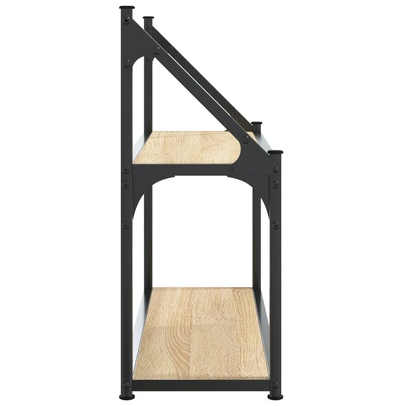 Casa si Gradina - Mobilier - Biblioteci si rafturi - Rafturi - Raft cu 2 niveluri stejar sonoma 60x21x51 cm, lemn prelucrat - Infinity.ro