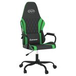 PC, gaming si accesorii - Gaming - Accesorii gaming - Scaune gaming - Scaun de gaming de masaj, negru si verde, piele ecologica - Infinity.ro