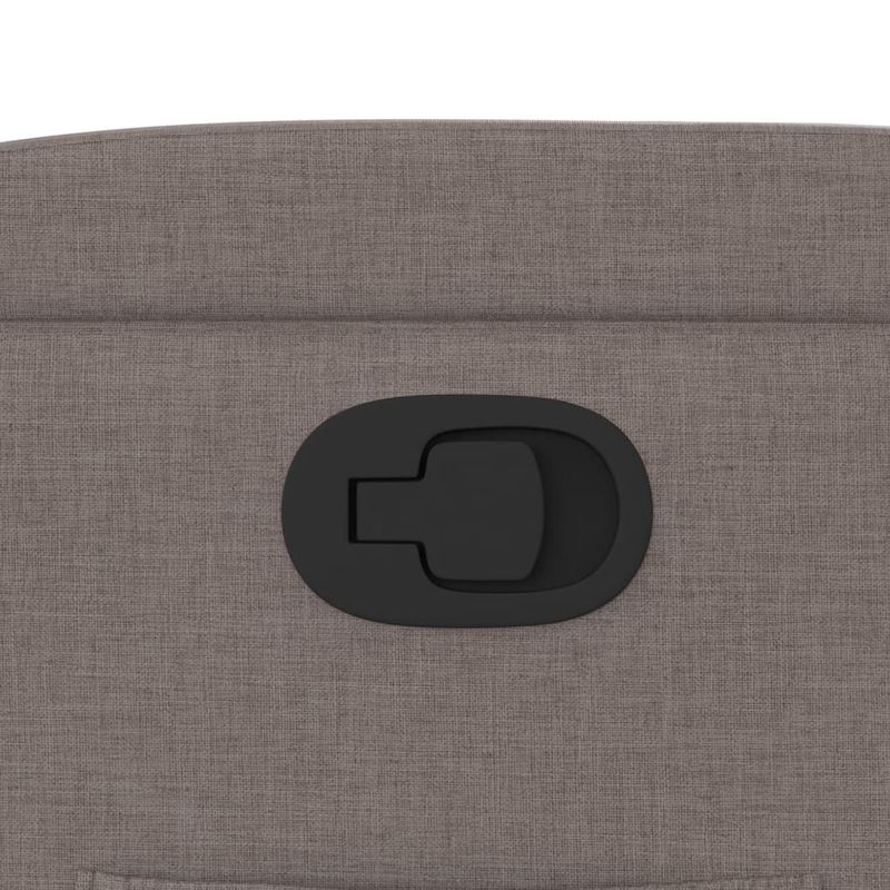 Casa si Gradina - Mobilier - Scaune si fotolii - Fotolii - Fotoliu rabatabil, gri taupe, material textil - Infinity.ro