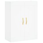 Casa si Gradina - Mobilier - Comode si corpuri - Comode - Dulapuri montate pe perete, 2 buc, alb, lemn prelucrat - Infinity.ro