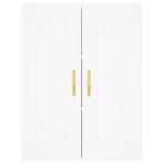 Casa si Gradina - Mobilier - Comode si corpuri - Comode - Dulapuri montate pe perete, 2 buc, alb, lemn prelucrat - Infinity.ro