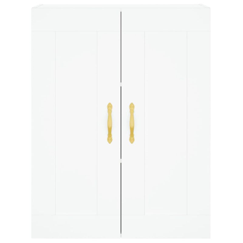 Casa si Gradina - Mobilier - Comode si corpuri - Comode - Dulapuri montate pe perete, 2 buc, alb, lemn prelucrat - Infinity.ro