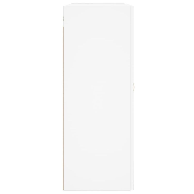 Casa si Gradina - Mobilier - Comode si corpuri - Comode - Dulapuri montate pe perete, 2 buc, alb, lemn prelucrat - Infinity.ro