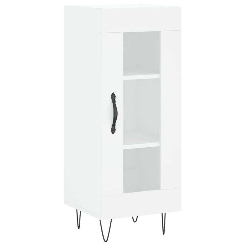 Casa si Gradina - Mobilier - Comode si corpuri - Comode - Dulap inalt, alb, 34,5x34x180 cm, lemn prelucrat - Infinity.ro