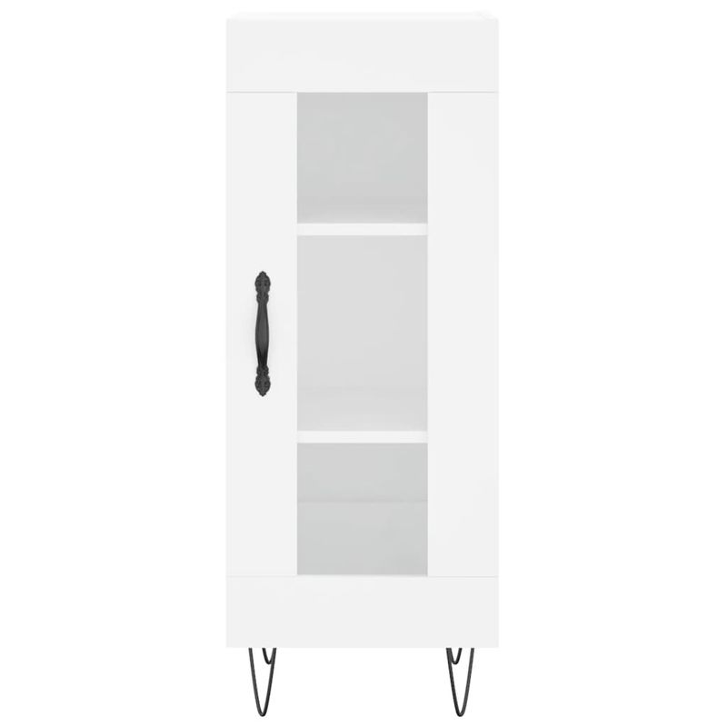 Casa si Gradina - Mobilier - Comode si corpuri - Comode - Dulap inalt, alb, 34,5x34x180 cm, lemn prelucrat - Infinity.ro