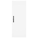 Casa si Gradina - Mobilier - Comode si corpuri - Comode - Dulap inalt, alb, 34,5x34x180 cm, lemn prelucrat - Infinity.ro
