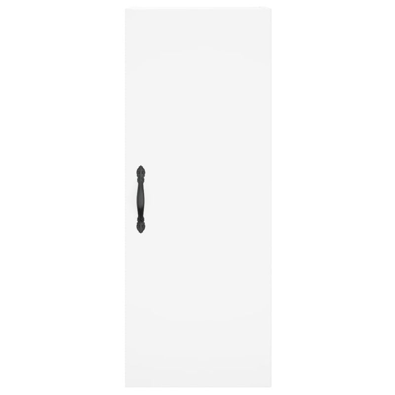 Casa si Gradina - Mobilier - Comode si corpuri - Comode - Dulap inalt, alb, 34,5x34x180 cm, lemn prelucrat - Infinity.ro