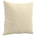 Casa si Gradina - Mobilier - Seturi de mobilier - Seturi living - Set de canapele cu perne, 3 piese, crem, textil - Infinity.ro