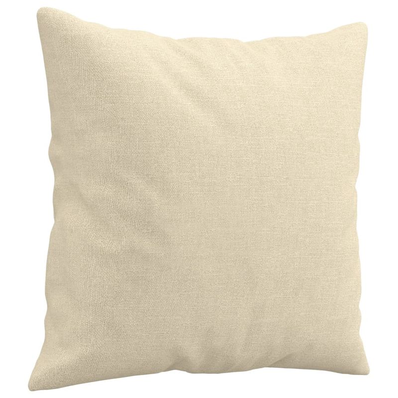 Casa si Gradina - Mobilier - Seturi de mobilier - Seturi living - Set de canapele cu perne, 3 piese, crem, textil - Infinity.ro