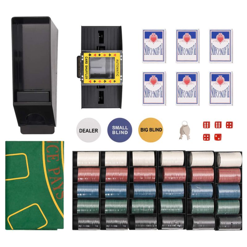 Sport si Outdoor - Alte sporturi - Seturi poker - Set de jetoane de poker 600 buc. 4 g - Infinity.ro