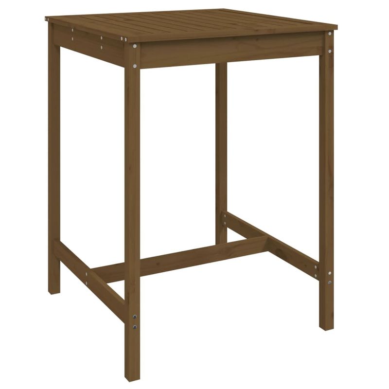 Casa si Gradina - Gradina si terasa - Mobilier exterior - Seturi mobila gradina - Set mobilier de bar, 3 piese, maro miere, lemn masiv de pin - Infinity.ro