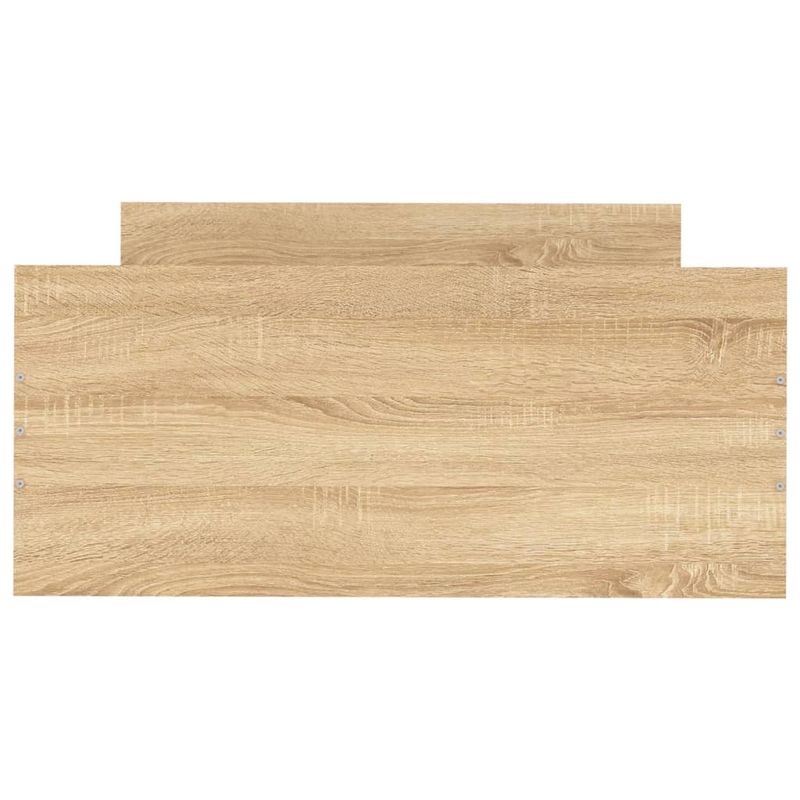 Casa si Gradina - Mobilier - Paturi si accesorii - Paturi - Cadru de pat, stejar sonoma, 90x200 cm, lemn prelucrat - Infinity.ro