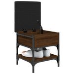 Casa si Gradina - Mobilier - Organizare si depozitare - Bancute - Banca de pantofi, stejar maro, 42x42x45 cm, lemn prelucrat - Infinity.ro