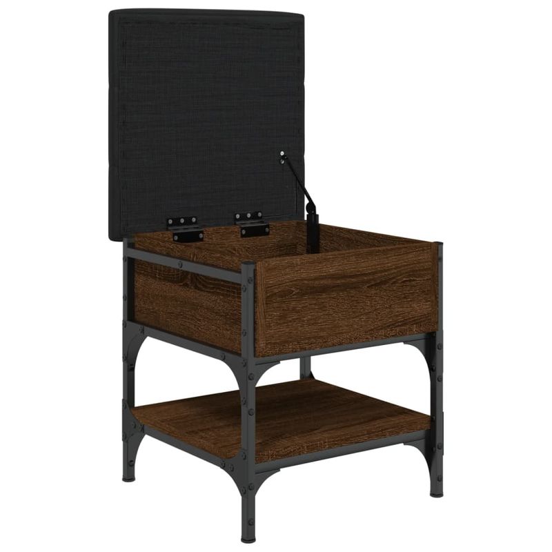 Casa si Gradina - Mobilier - Organizare si depozitare - Bancute - Banca de pantofi, stejar maro, 42x42x45 cm, lemn prelucrat - Infinity.ro