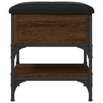 Casa si Gradina - Mobilier - Organizare si depozitare - Bancute - Banca de pantofi, stejar maro, 42x42x45 cm, lemn prelucrat - Infinity.ro
