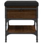 Casa si Gradina - Mobilier - Organizare si depozitare - Bancute - Banca de pantofi, stejar maro, 42x42x45 cm, lemn prelucrat - Infinity.ro