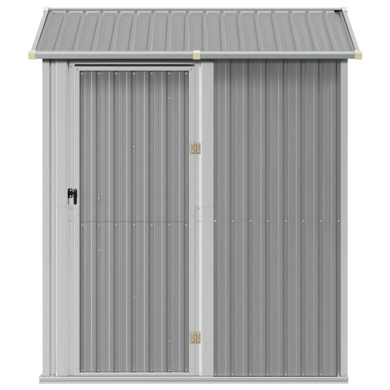 Casa si Gradina - Gradina si terasa - Casute de gradina - Sopron de gradina, gri deschis, 192x152,5x237cm otel galvanizat - Infinity.ro