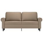 Casa si Gradina - Mobilier - Canapele si coltare - Canapele - Canapea cu 2 locuri, cappuccino, 140 cm, piele ecologica - Infinity.ro