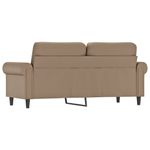 Casa si Gradina - Mobilier - Canapele si coltare - Canapele - Canapea cu 2 locuri, cappuccino, 140 cm, piele ecologica - Infinity.ro