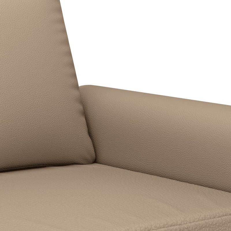 Casa si Gradina - Mobilier - Canapele si coltare - Canapele - Canapea cu 2 locuri, cappuccino, 140 cm, piele ecologica - Infinity.ro