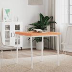 Casa si Gradina - Mobilier - Feronerie si accesorii mobila - Blat de masa patrat, 70x70x4 cm, lemn masiv de fag, maro - Infinity.ro
