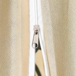 Casa si Gradina - Gradinarit si plante - Unelte gradinarit - Accesorii pentru unelte gradinarit - Protectie de fleece plante cu fermoar 2 buc 70 g/m² 1,55x1,55 m, bej - Infinity.ro