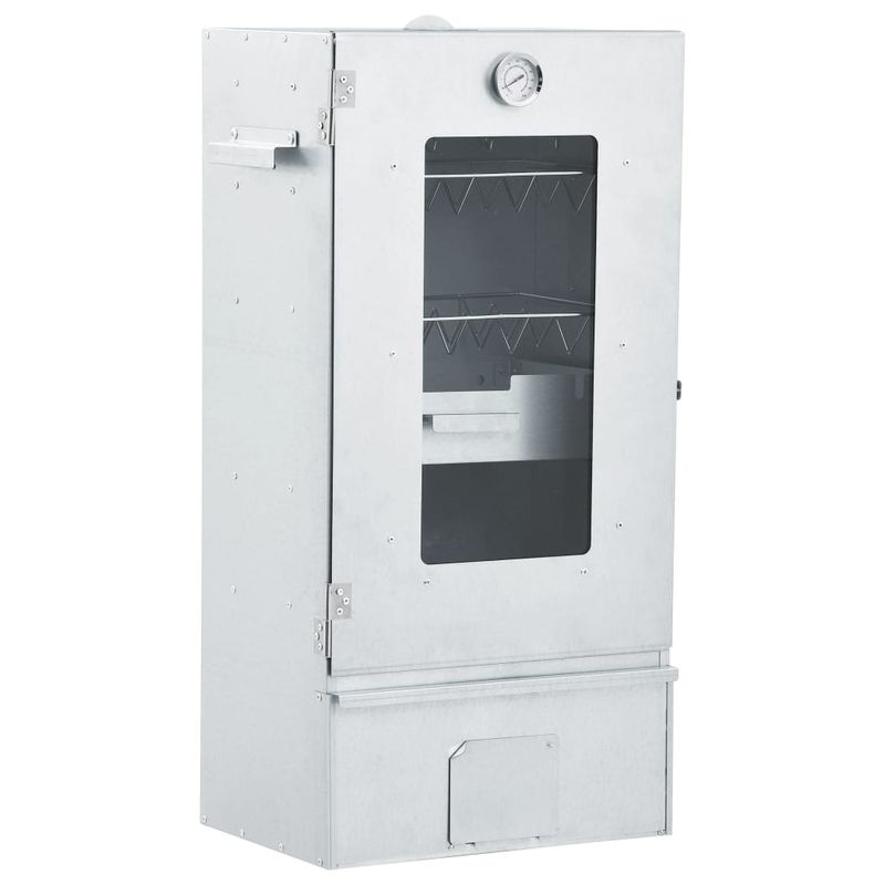 Casa si Gradina - Gradina si terasa - Gratare si accesorii - Gratare de gradina - Afumatoare cuptor/gratar, generator fum rece, otel galvanizat - Infinity.ro