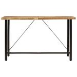 Casa si Gradina - Mobilier - Mese si birouri - Mese bucatarie si dining - Masa de bar, 180x70x107 cm, lemn masiv de mango si fier - Infinity.ro