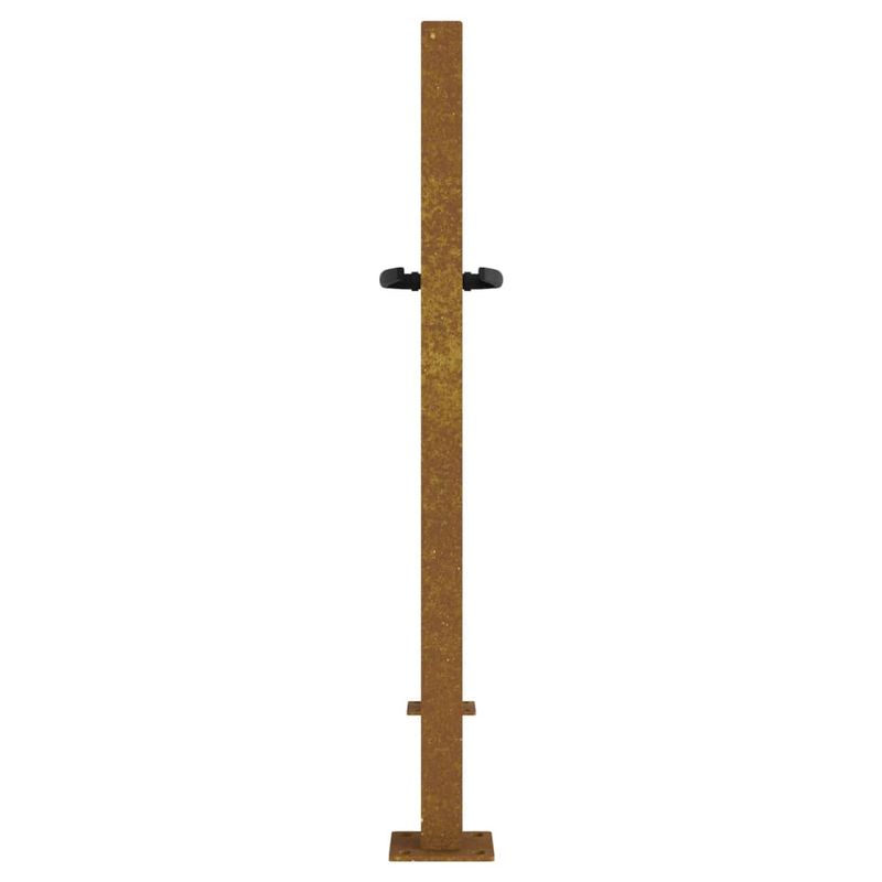 Casa si Gradina - Constructii - Usi interior, exterior si garaj - Usi garaj - Poarta pentru gradina, 105x105 cm, otel corten - Infinity.ro