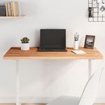 Casa si Gradina - Mobilier - Feronerie si accesorii mobila - Blat de masa 100x50x2,5 cm dreptunghiular, lemn masiv de fag, maro - Infinity.ro