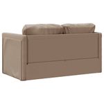 Casa si Gradina - Mobilier - Canapele si coltare - Canapele - Canapea extensibila 2 in 1, cappuccino, 112x174x55 cm piele eco - Infinity.ro