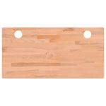 Casa si Gradina - Constructii - Lemn constructii - Placi lemn - Blat de birou, 100x50x1,5 cm, lemn masiv de fag, maro - Infinity.ro