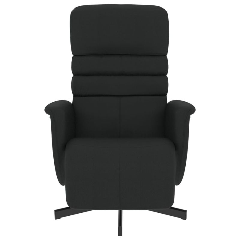 Casa si Gradina - Mobilier - Scaune si fotolii - Fotolii - Fotoliu rabatabil cu suport de picioare, negru, piele ecologica - Infinity.ro