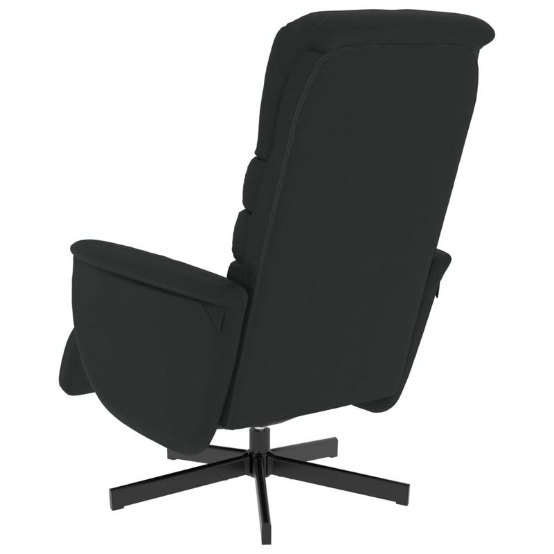 Casa si Gradina - Mobilier - Scaune si fotolii - Fotolii - Fotoliu rabatabil cu suport de picioare, negru, piele ecologica - Infinity.ro