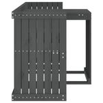 Casa si Gradina - Gradina si terasa - Mobilier exterior - Seturi mobila gradina - Set de balcon cu 2 locuri, gri, lemn masiv de pin - Infinity.ro