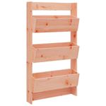 Casa si Gradina - Gradinarit si plante - Plante si ghivece - Ghivece si suporturi - Jardiniera de perete cu 3 niveluri 60x18,5x110 cm lemn douglas - Infinity.ro
