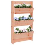 Casa si Gradina - Gradinarit si plante - Plante si ghivece - Ghivece si suporturi - Jardiniera de perete cu 3 niveluri 60x18,5x110 cm lemn douglas - Infinity.ro
