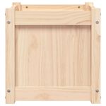 Casa si Gradina - Gradinarit si plante - Plante si ghivece - Ghivece si suporturi - Jardiniera de gradina, 40x40x40 cm, lemn masiv de pin - Infinity.ro