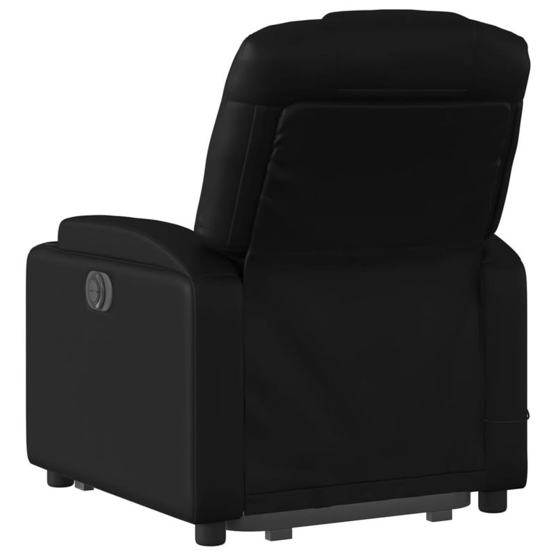 Ingrijire personala si Cosmetice - Sanatate si wellness - Articole wellness - Fotolii de masaj - Fotoliu electric masaj rabatabil cu ridicare, negru - Infinity.ro