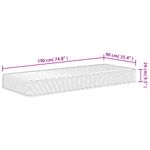 Casa si Gradina - Mobilier - Saltele si somiere - Saltele - Saltea din spuma Single Size, fermitate medie moale, 90x190 cm - Infinity.ro